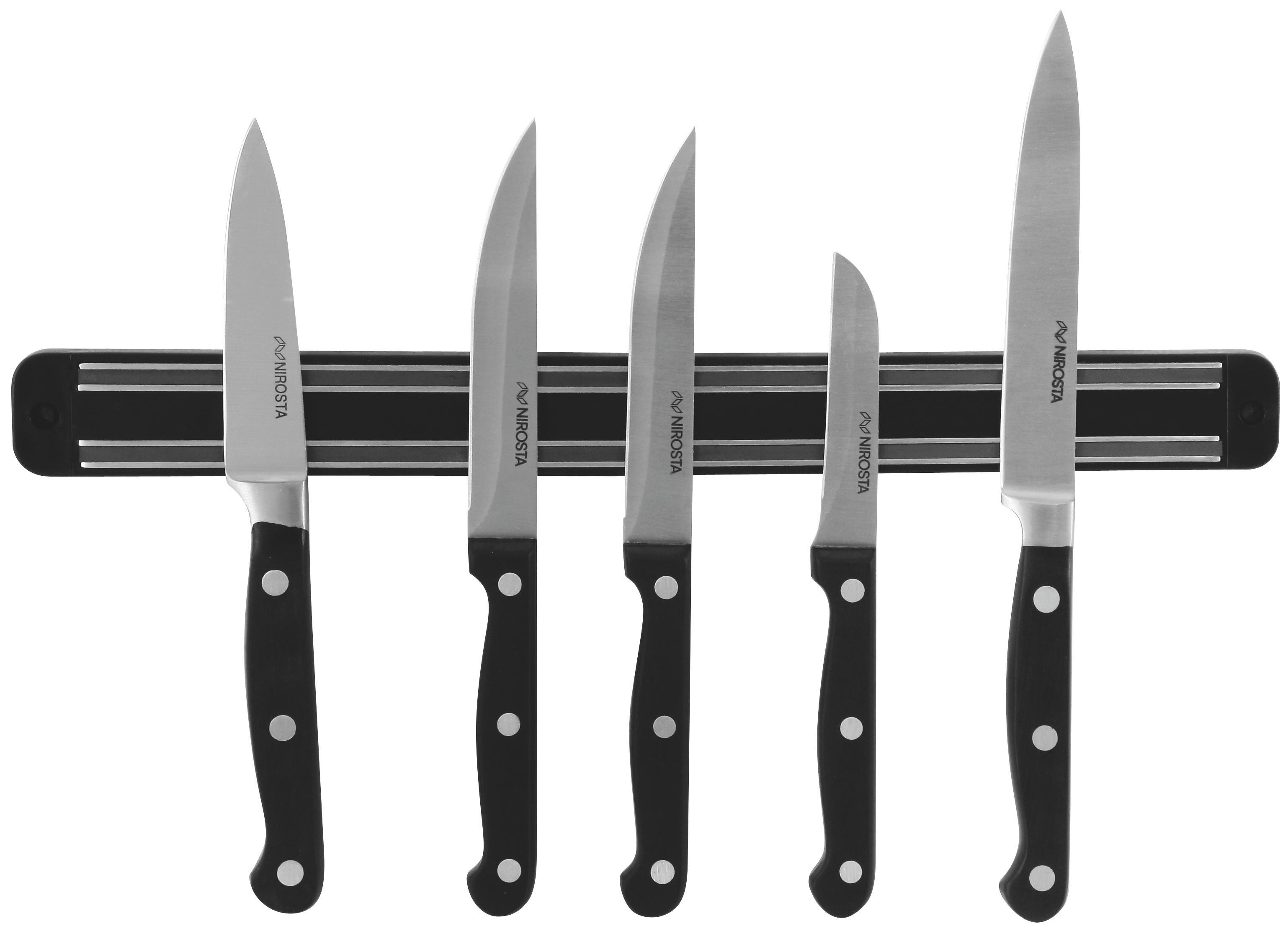 Mágnescsík Fekete Színben - Fekete, konvencionális, Műanyag (30cm) - Homeware