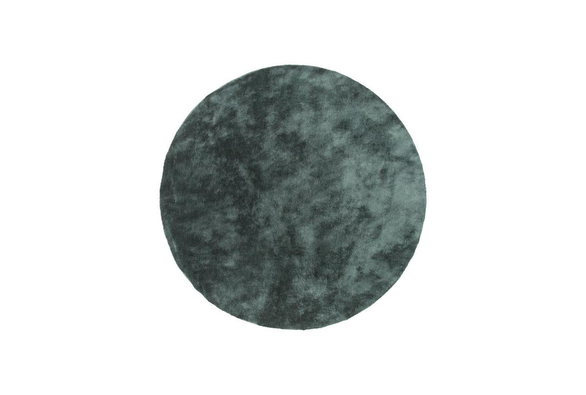 Hochflorteppich Undra - Dunkelgrün, LIFESTYLE, Textil (200cm) - P & B