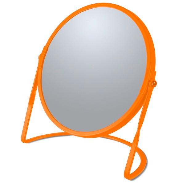 Standspiegel Akira Matt-Orange - Orange, Basics, Glas (18,4/10,5/20cm)