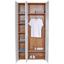 Kleiderschrank Avensis B:100cm Weiß/kraft Eiche Dekor - Eichefarben/Weiß, MODERN, Holzwerkstoff (100/205,7/37,1cm) - Luca Bessoni Kleiderschrank Avensis B:100cm Weiß/kraft Eiche Dekor - Eichefarben/Weiß, MODERN, Holzwerkstoff (100/205,7/37,1cm) - Luca Bessoni