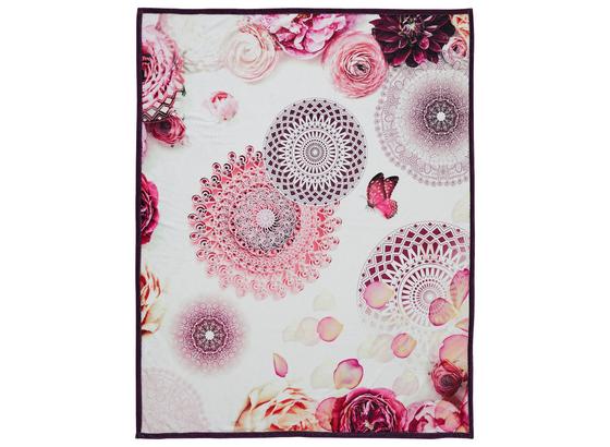Kuscheldecke Jamuna - Bordeaux, Textil (130/160cm) Kuscheldecke Jamuna - Bordeaux, Textil (130/160cm)
