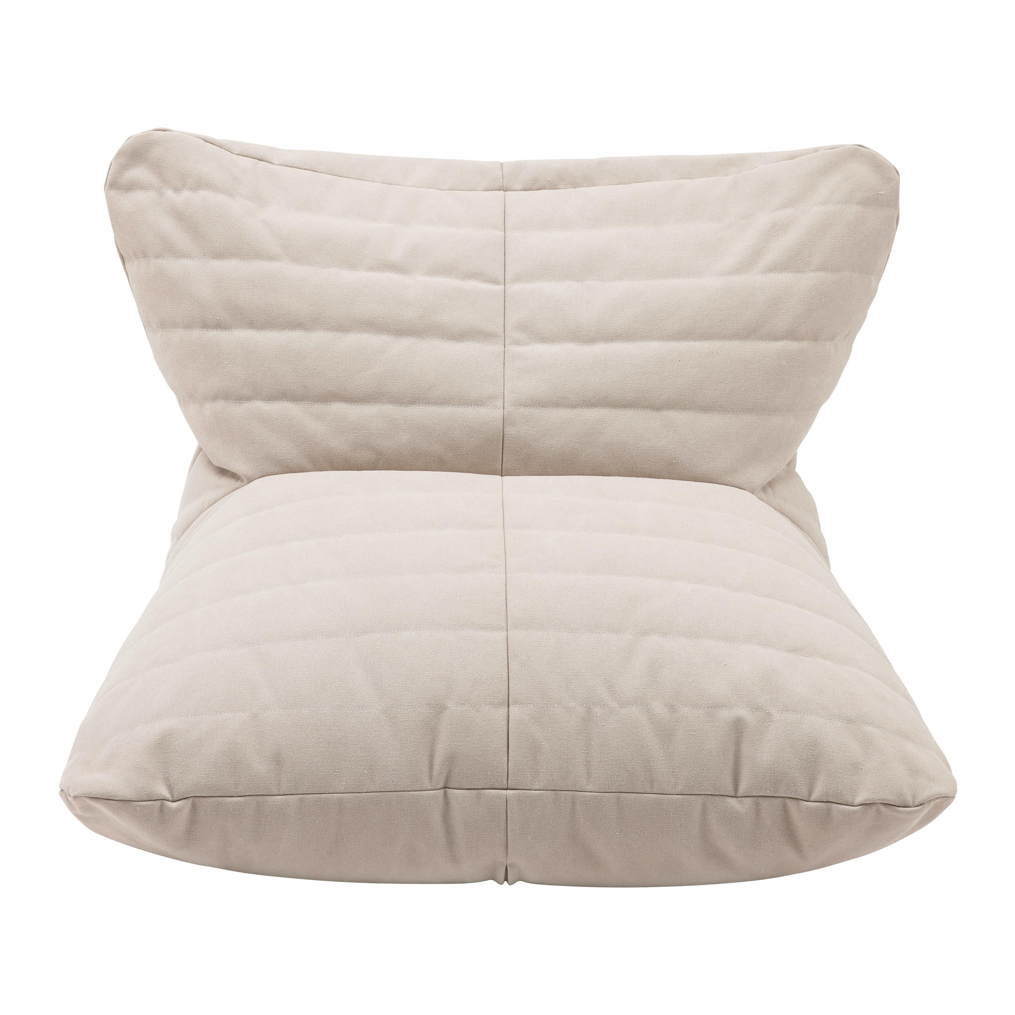 Sedací Vak Marta - béžová, Moderný, textil (81/56/71cm) - Bessagi Home