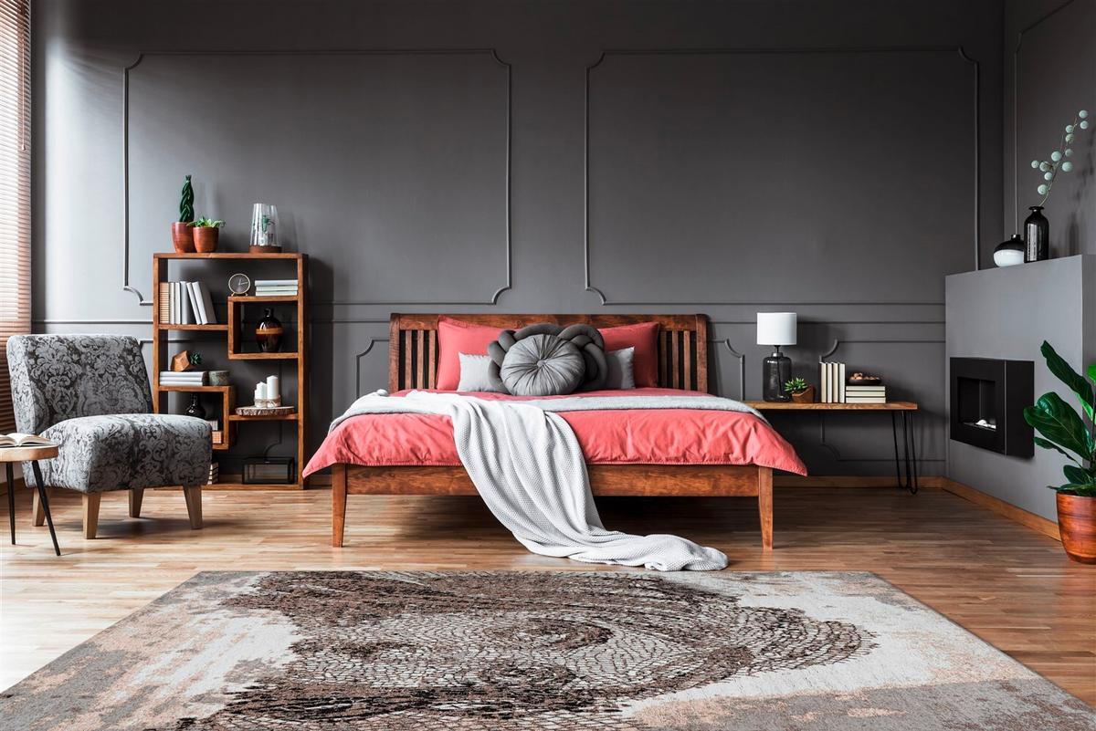 FLACHWEBETEPPICH Taupe/Bunt, ca. 160x230 cm - Taupe, KONVENTIONELL, Textil (160/230cm) - Kayoom