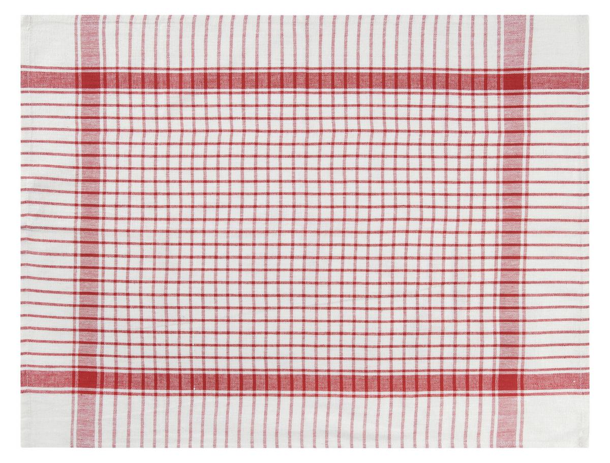 Geschirrtücher Helena Baumwolle 5er-Set - Blau/Rot, MODERN, Textil (50/70cm) - Ondega