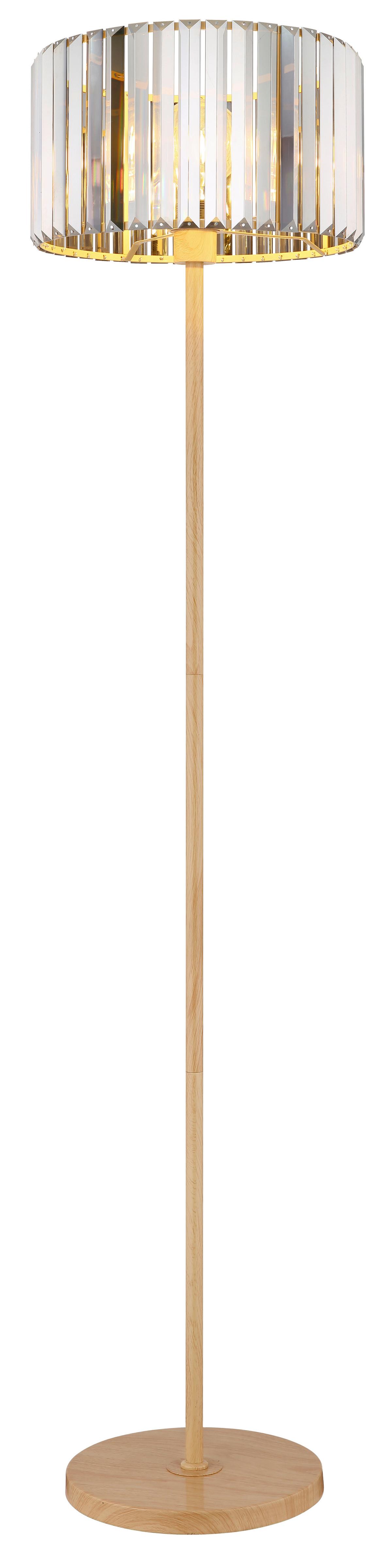 Állólámpa 40220146 Run - barna/szürke, Trend, üveg/fém (35/150cm)
