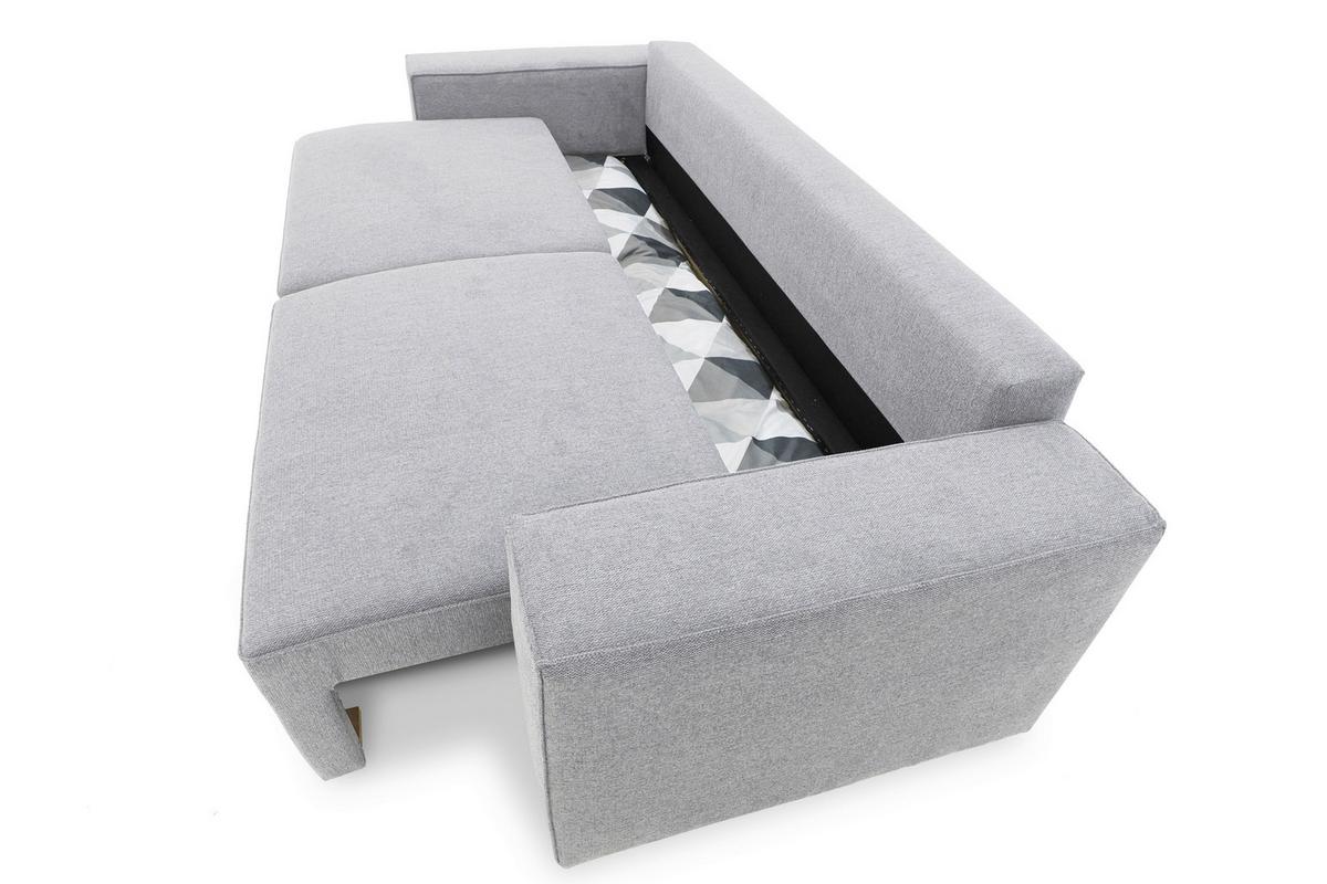 3-Sitzer-Sofa Josh Grau - Schwarz/Grau, Basics, Textil (239/85/86cm) - MID.YOU
