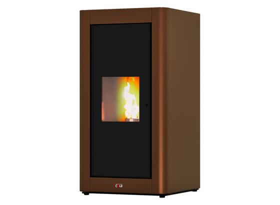Anselmo Cola Pelletofen Pop Bronze Metall 11,7 Kw - Bronzefarben, MODERN, Metall (54,3/100/55,6cm) Anselmo Cola Pelletofen Pop Bronze Metall 11,7 Kw - Bronzefarben, MODERN, Metall (54,3/100/55,6cm)