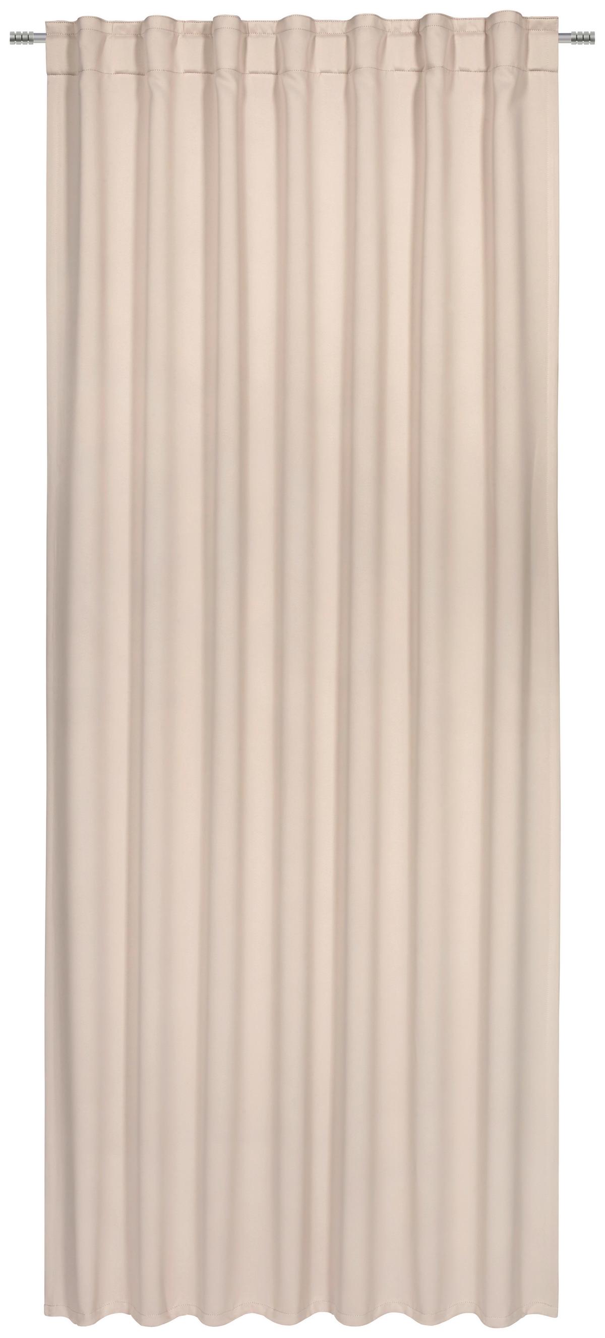 Zatemňovací záves Riccardo, 140/245cm, béžová - béžová, Modern, textil (140/245cm) - Premium Living