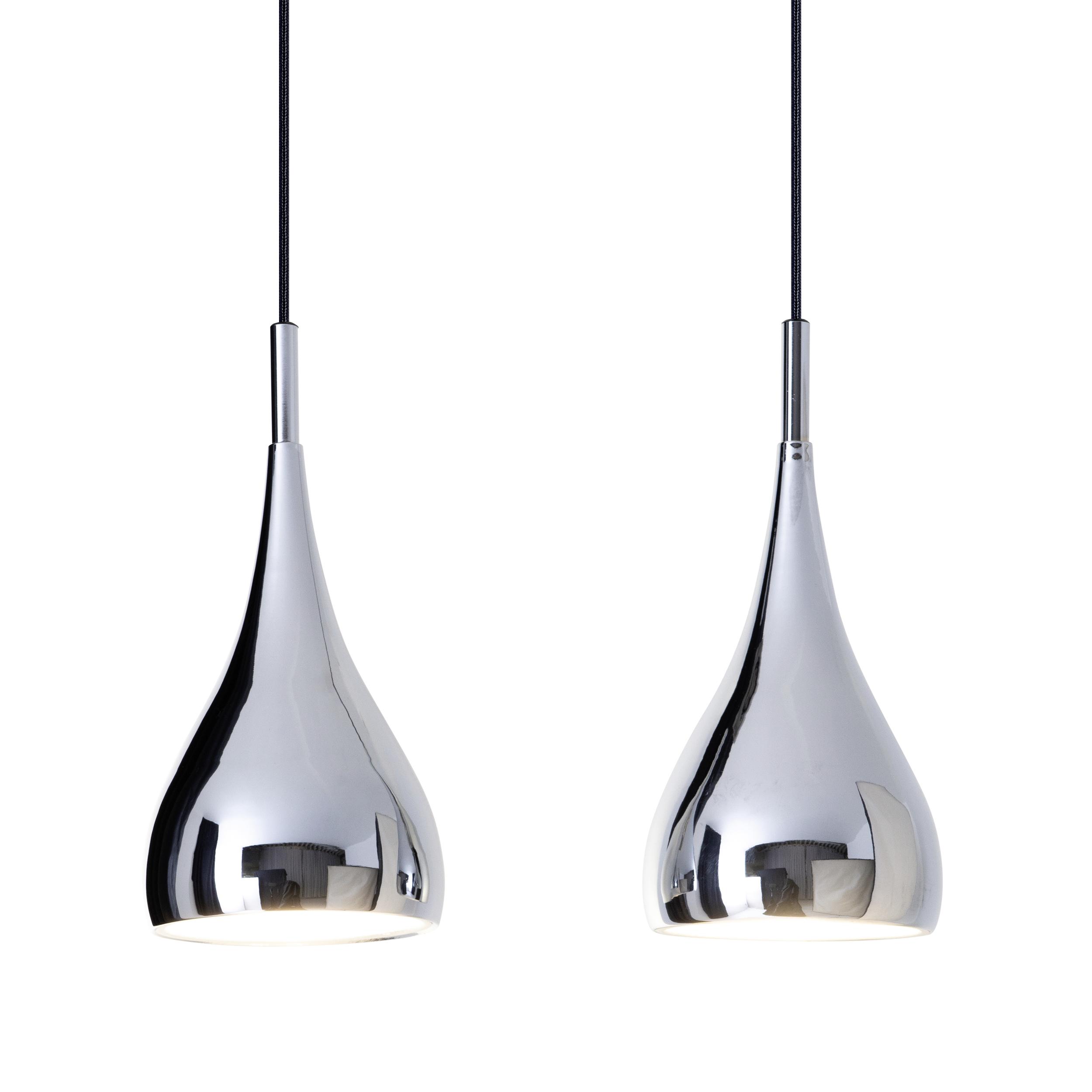 Hängeleuchte Style Chromfarben