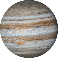 Fototapete Jupiter - Multicolor, Trend, Papier (125cm) - Komar