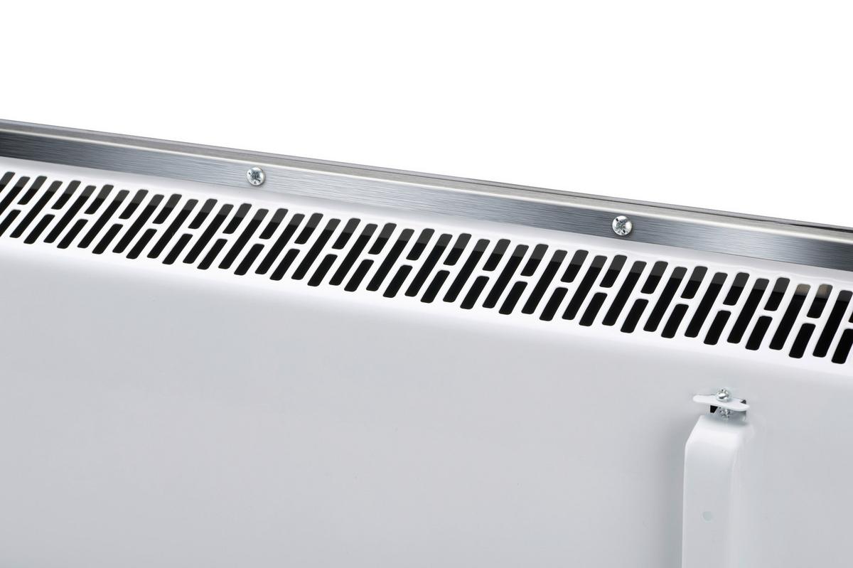 Infrarotstrahler Glass Panel Heater 230v 2000w - Schwarz, Basics, Glas (92/43/24cm)