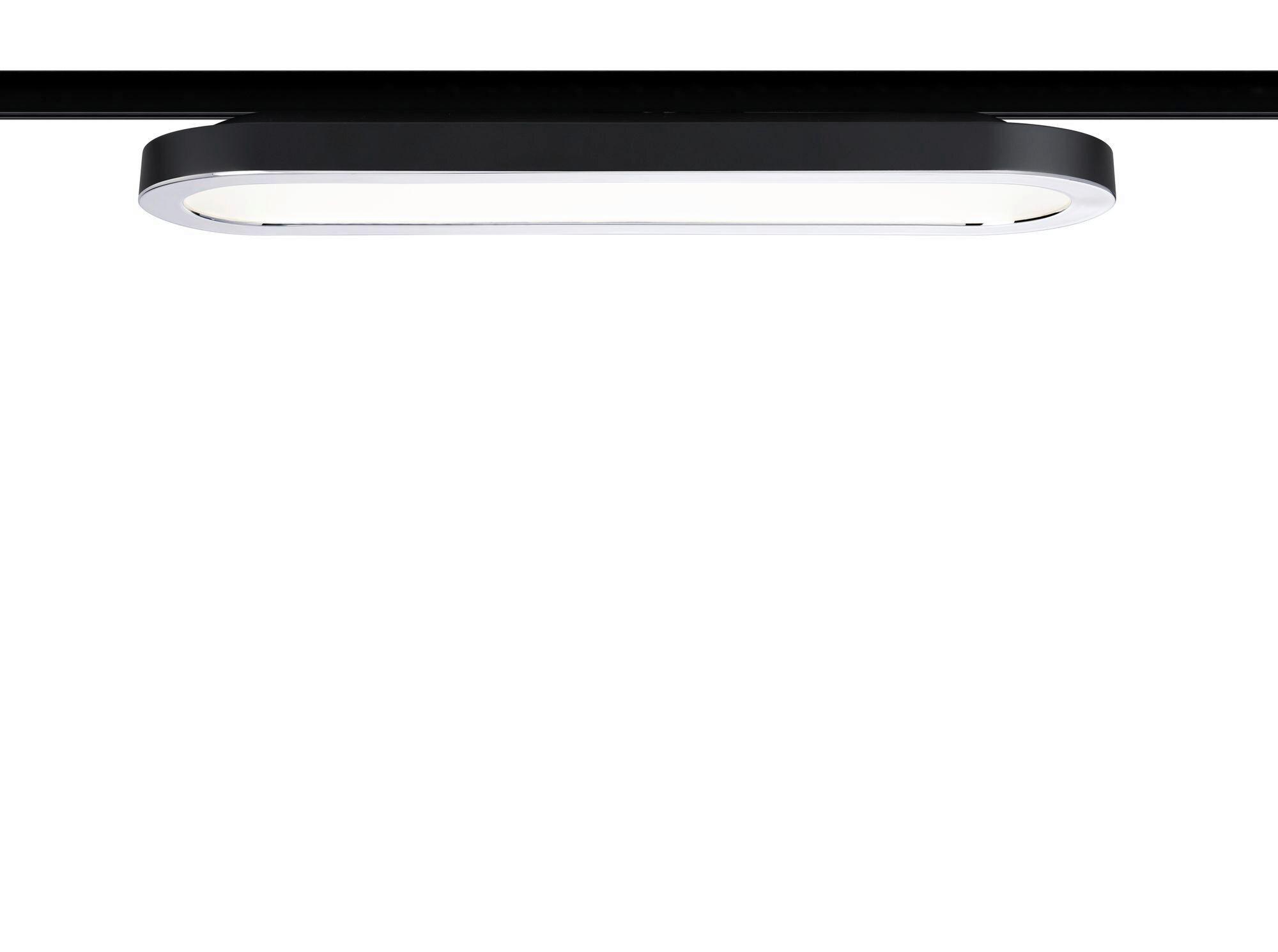 Schienensystem Strahler 96920 Led-Stableuchte - Chromfarben/Schwarz, Design, Kunststoff/Metall (38/3,5/11cm) - Paulmann