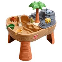 Sand- Und Wassertisch 874599 - Braun/Orange, KONVENTIONELL, Kunststoff (74,93/76,2/83,8cm) - Ambia Garden