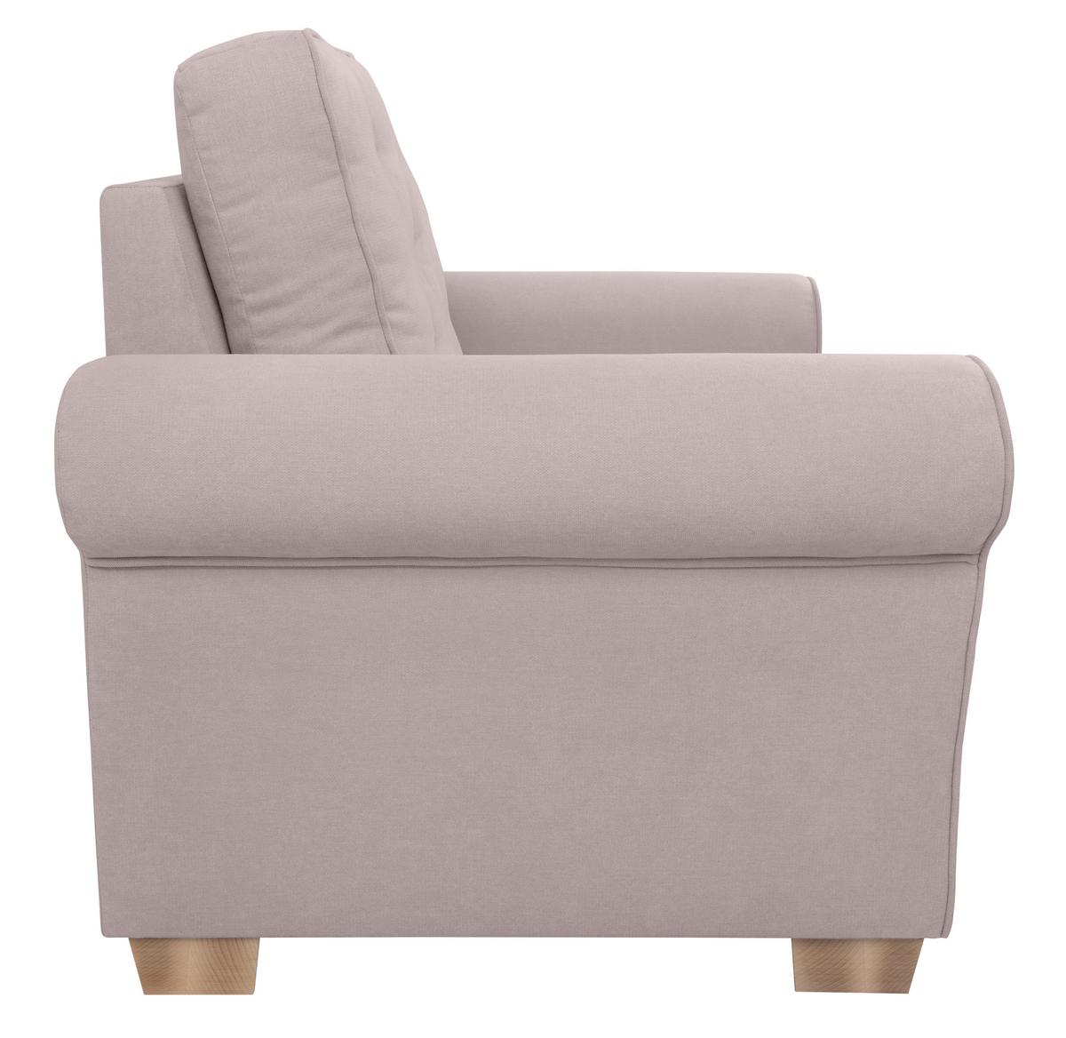 Sessel Arles, Taupe 1 B: 93 Cm - Taupe/Buchefarben, Design, Textil (93/89/82cm) - MID.YOU