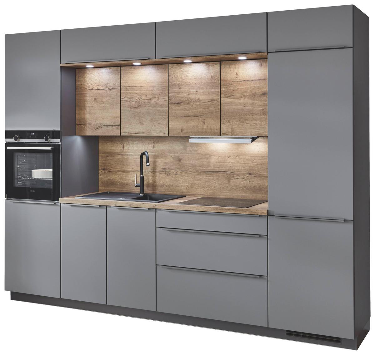 Küchenblock Toronto/singapur - Basics, Holzwerkstoff (300cm) - Vertico