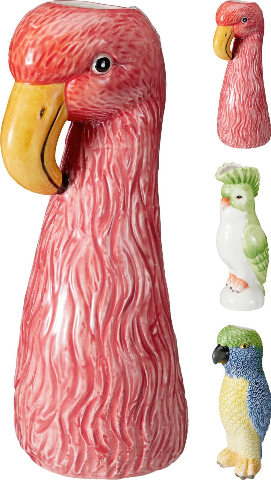 Váza JUNGLE - modrá/zelená, Basics, keramika (9/23/9cm)