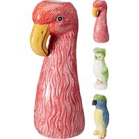 Váza JUNGLE - modrá/zelená, Basics, keramika (9/23/9cm)