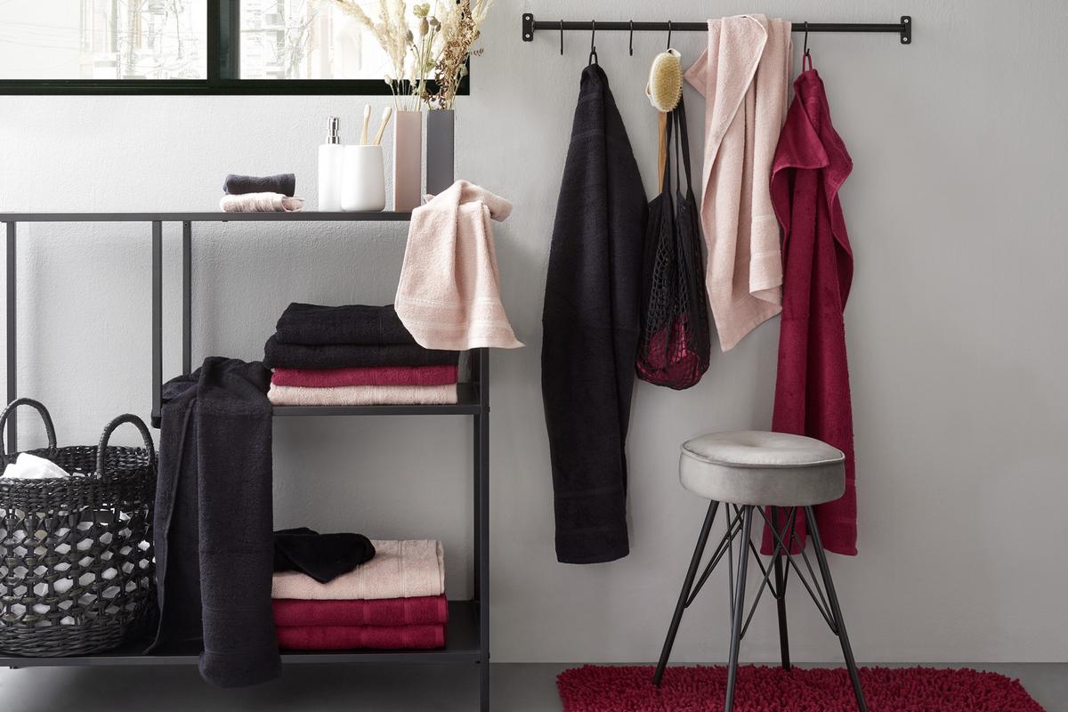 UTERÁK Melanie, 70/140cm, čierna - čierna, textil (70/140cm) - Modern Living