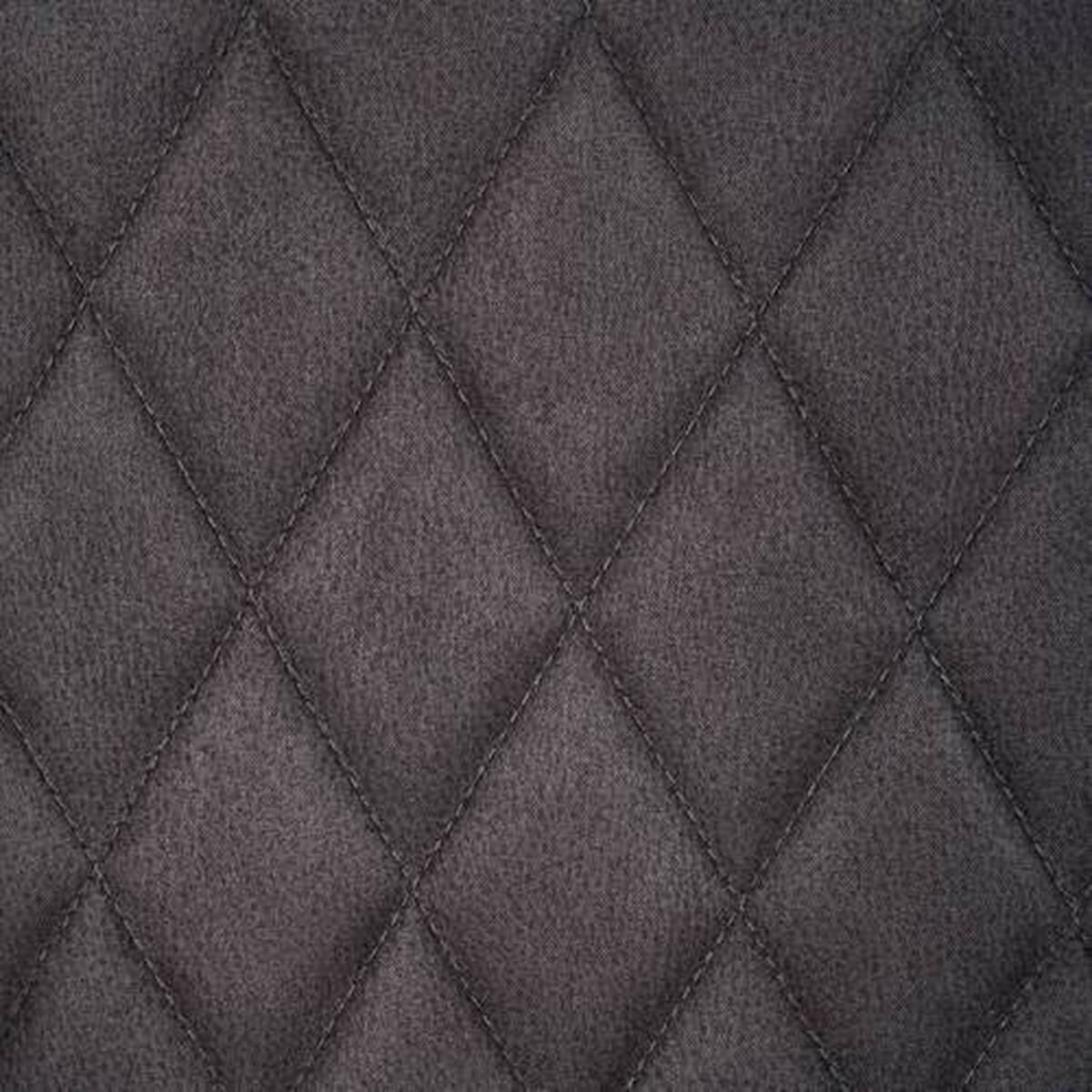 Armlehnstuhl Adriano Dunkelgrau drehbare Sitzfläche - Dunkelgrau, MODERN, Textil/Metall (59/84/59cm) - Livetastic