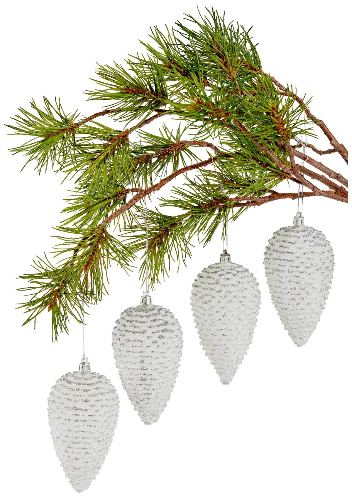 Függődísz Zapen - aranyszínű/ezüstszínű, Basics, műanyag (12cm) - Luca Bessoni