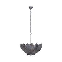 Hängeleuchte Autumn Leaves Large Silber - Silberfarben, Trend, Metall (77/77/31cm) - Kayoom
