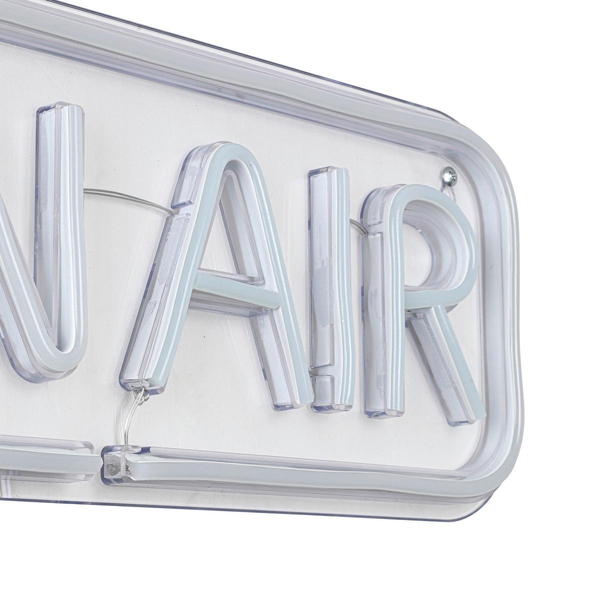 DEKORAČNÍ LED SVÍTIDLO ONI - bílá/průhledné, Moderní, plast (40/15/1,30cm) - Mömax