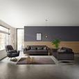 2-SITZER-SOFA Bono - Goldfarben/Schwarz, MODERN, Textil (180/83/90cm) - Luca Bessoni