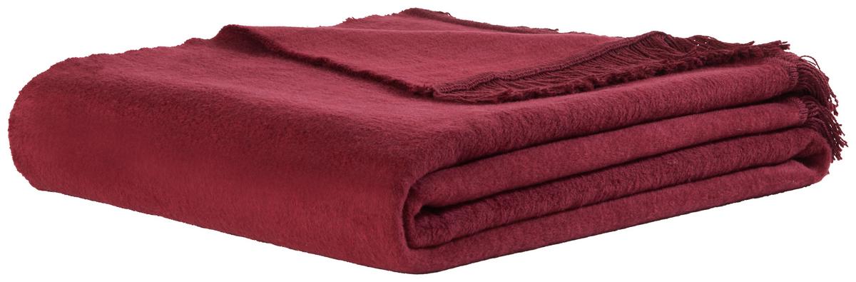 DEKA El Sol, 150/200cm - vínově červená, textil (150/200cm) - Modern Living