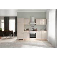 Küchenblock Nepal Sonoma Eiche/Kaschmir B: 270cm - Kaschmir/Sonoma Eiche, MODERN, Holzwerkstoff (270cm) - FlexWell