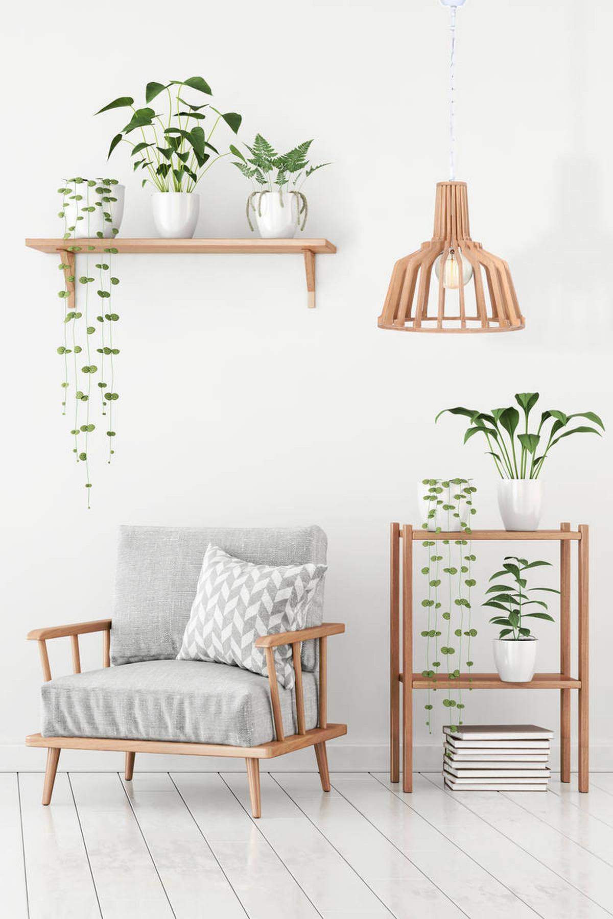 Hängeleuchte Nomi Naturfarben B: 39 cm - Naturfarben, Trend, Holzwerkstoff (41/39/41cm) - Kayoom