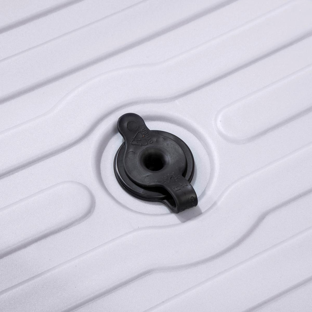 Sand- Und Wassertisch Rain Shower Splash - Blau/Braun, Design, Kunststoff (86,4/66,7/90,2cm) - Ambia Garden