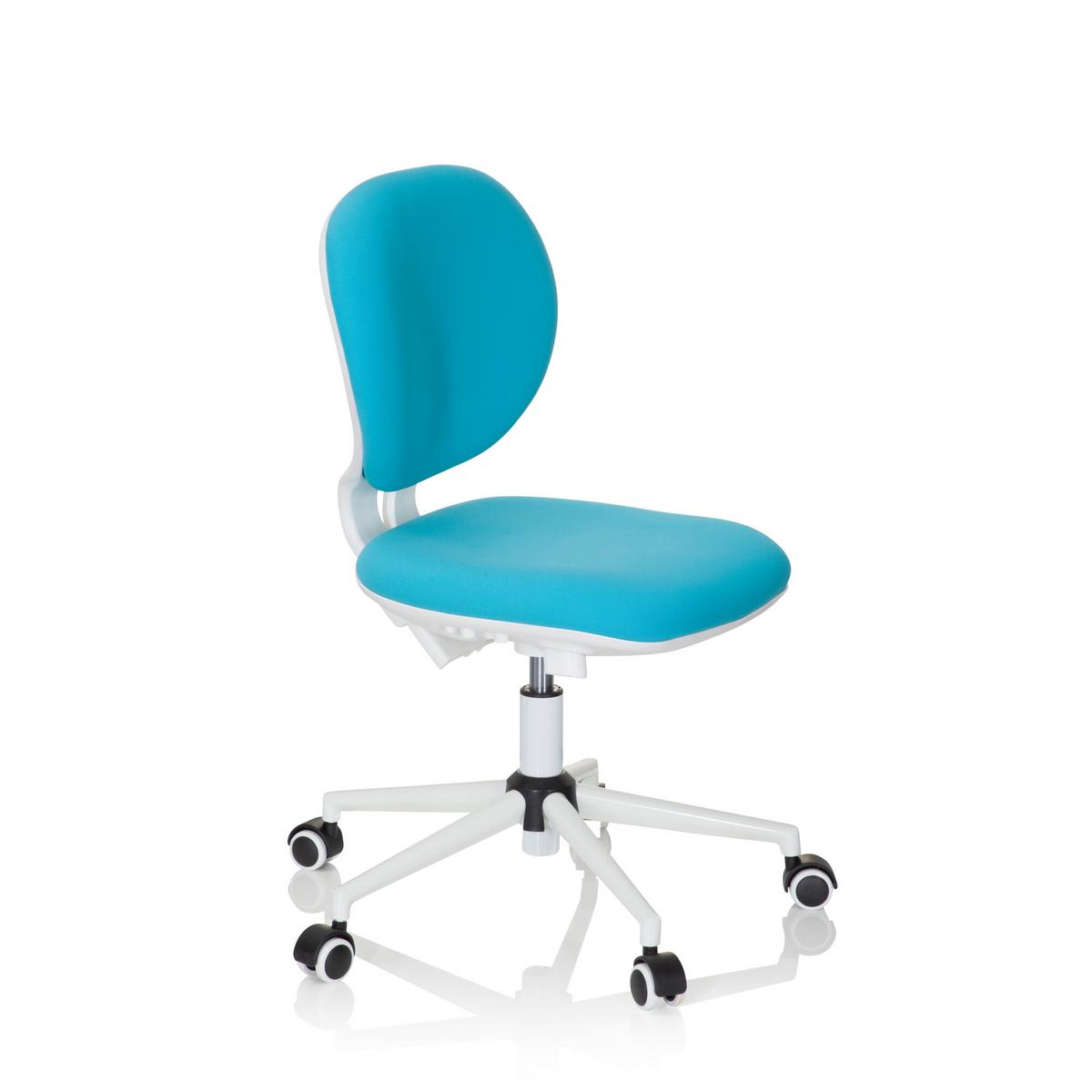 Jugenddrehstuhl Kid Vivo Stoff Türkis - Türkis, Basics, Kunststoff (43/82-95/56cm) - MID.YOU