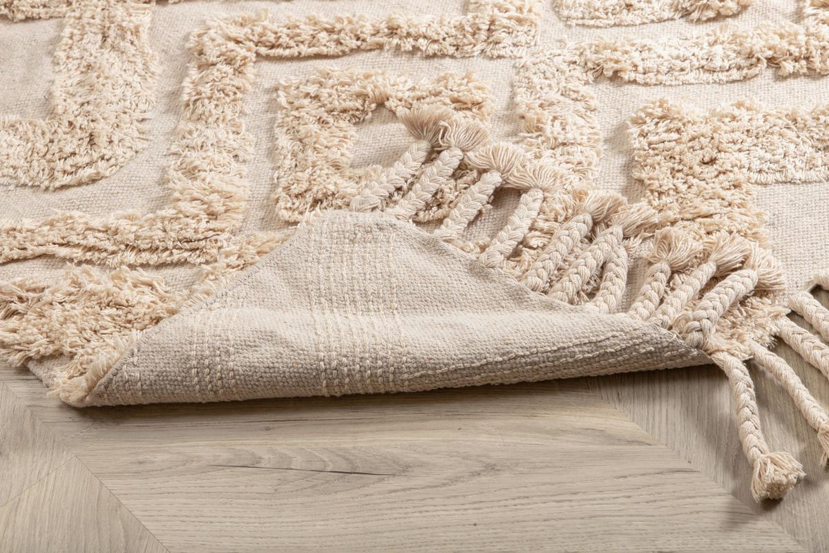Hochflorteppich Hilma - Beige, LIFESTYLE, Textil (200/300cm) - P & B