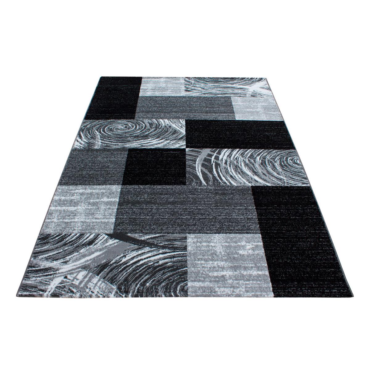Flachwebteppich Parma - Schwarz, Design, Textil (240/340cm) - Novel
