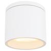 Led Außenleuchte Alcala 11 Watt Aluminium, Deckenmontage - Klar/Weiß, Basics, Glas/Metall (10,8/9,6cm) - Globo