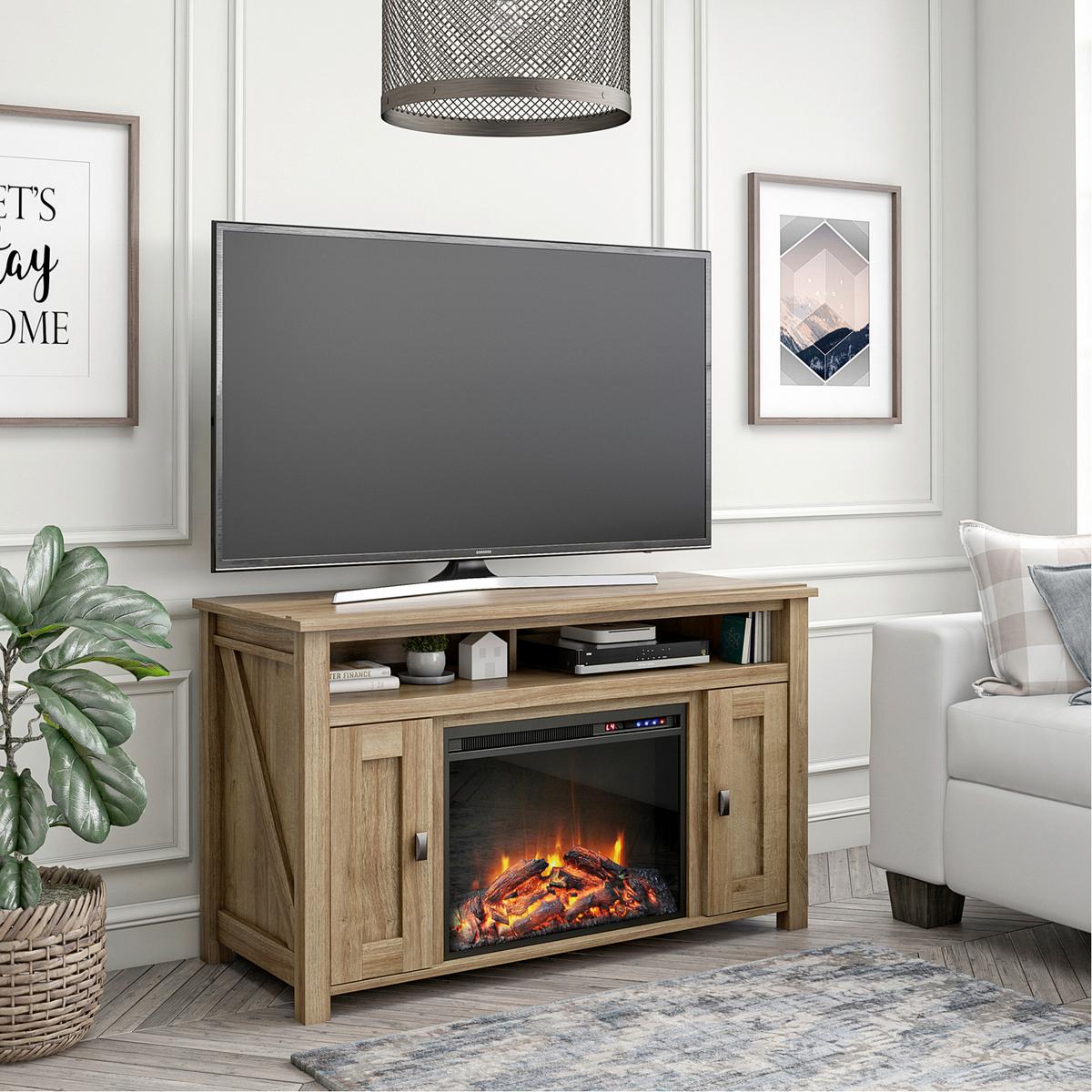 Lowboard Farmington Eichefarben B: 121cm - Eichefarben, Design, Holzwerkstoff (121/75/40cm) - MID.YOU