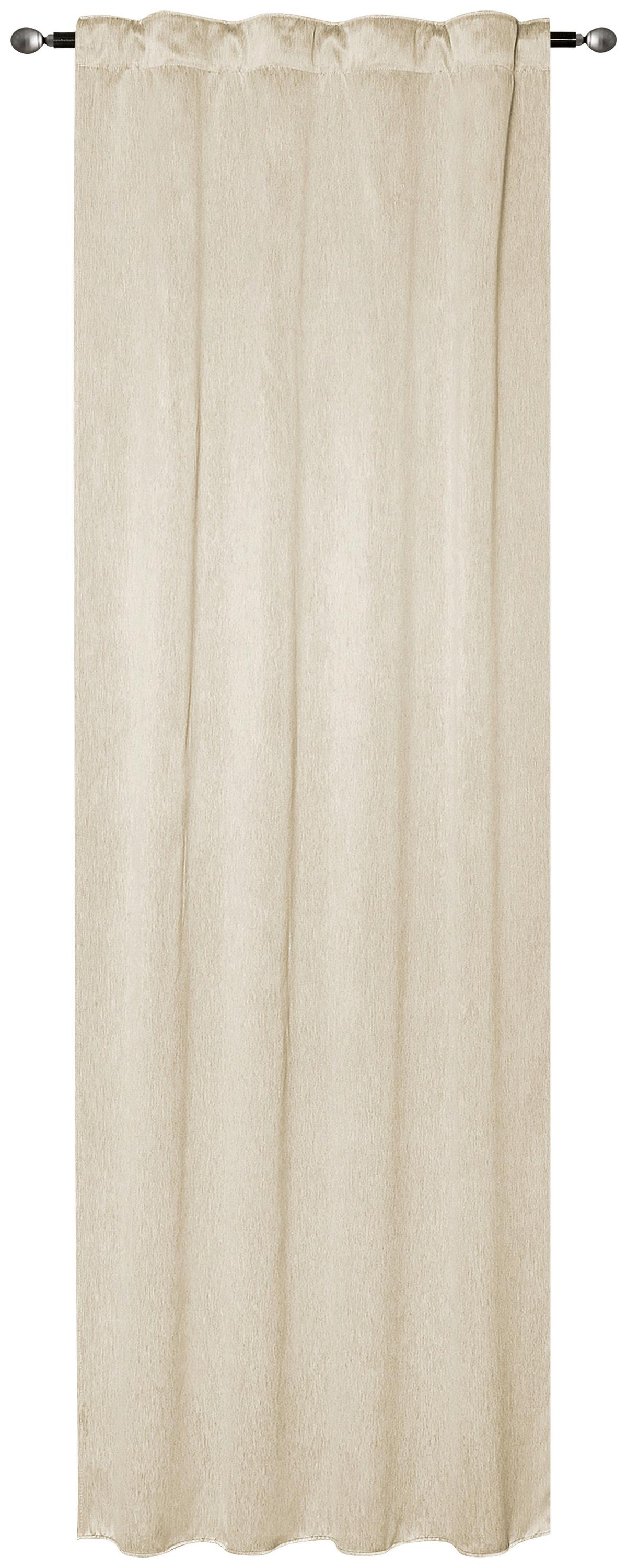 Verdunkelungsvorhang Mara - Beige, ROMANTIK / LANDHAUS, Textil (135/245cm) - James Wood