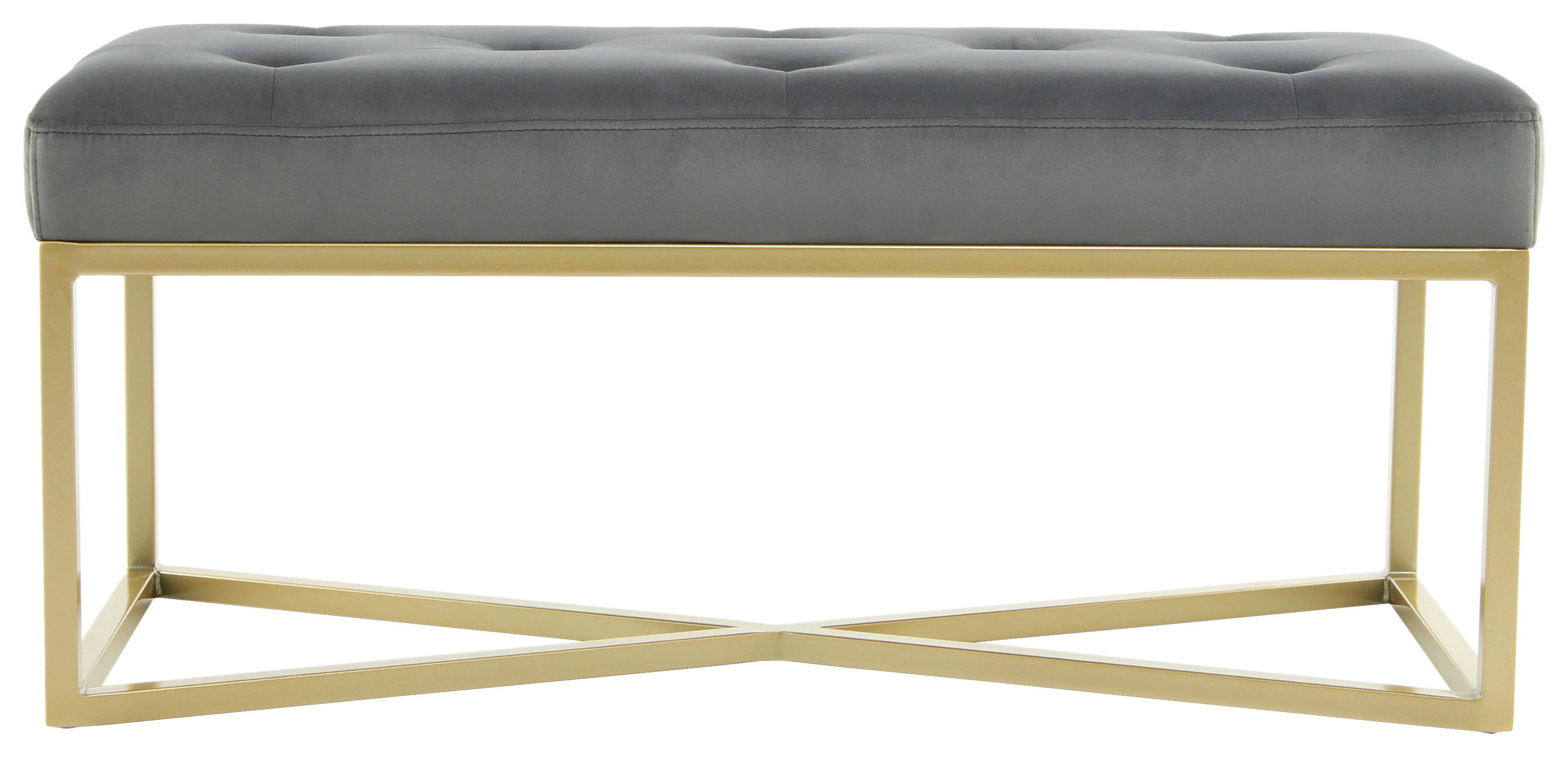 Sitzbank Diaz 100 Grau B: 40 Cm