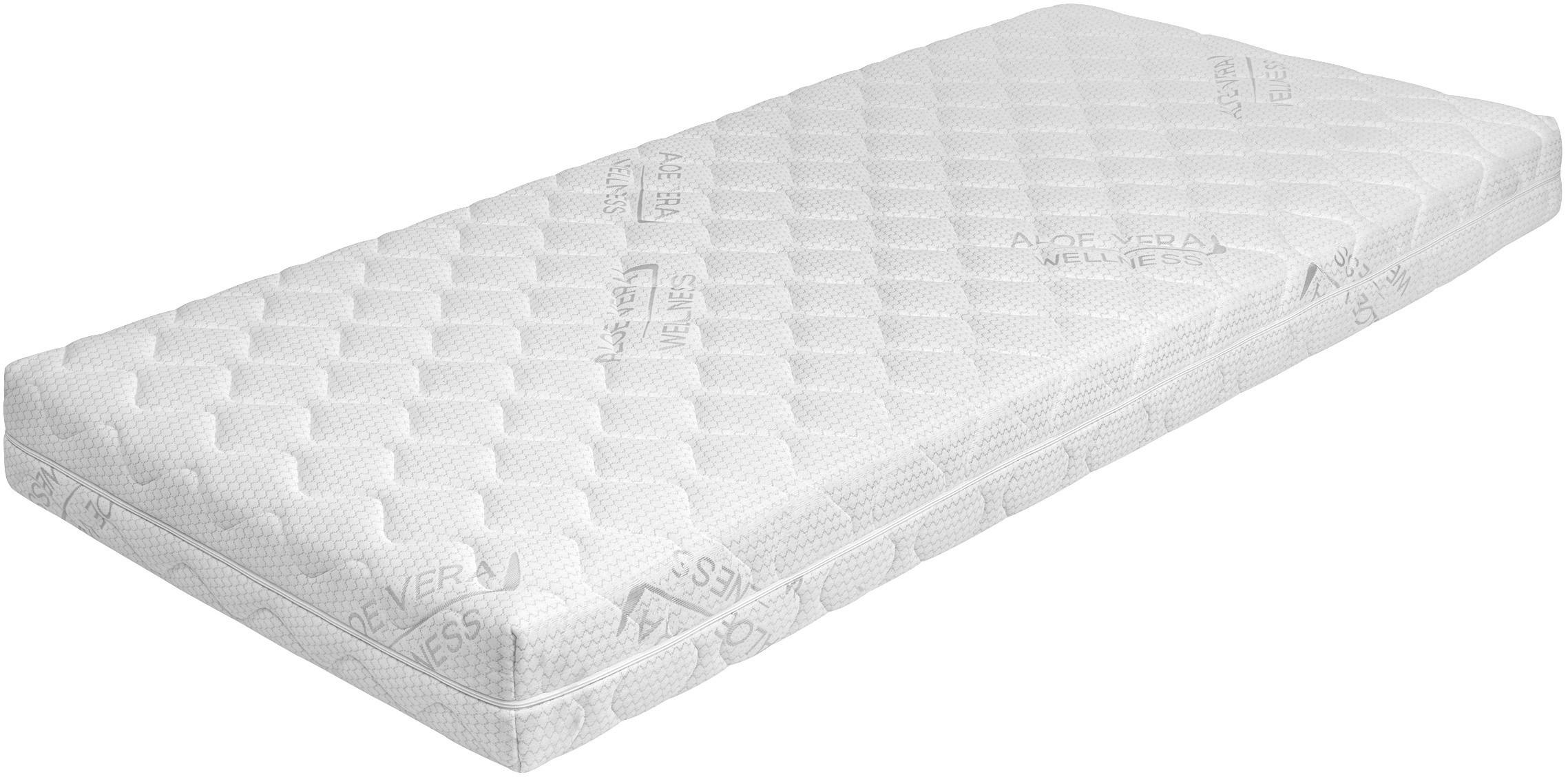 Matrac Memory Air 80x200cm, H2/ H3 - svetlozelená, Konventionell, textil (80/200cm)