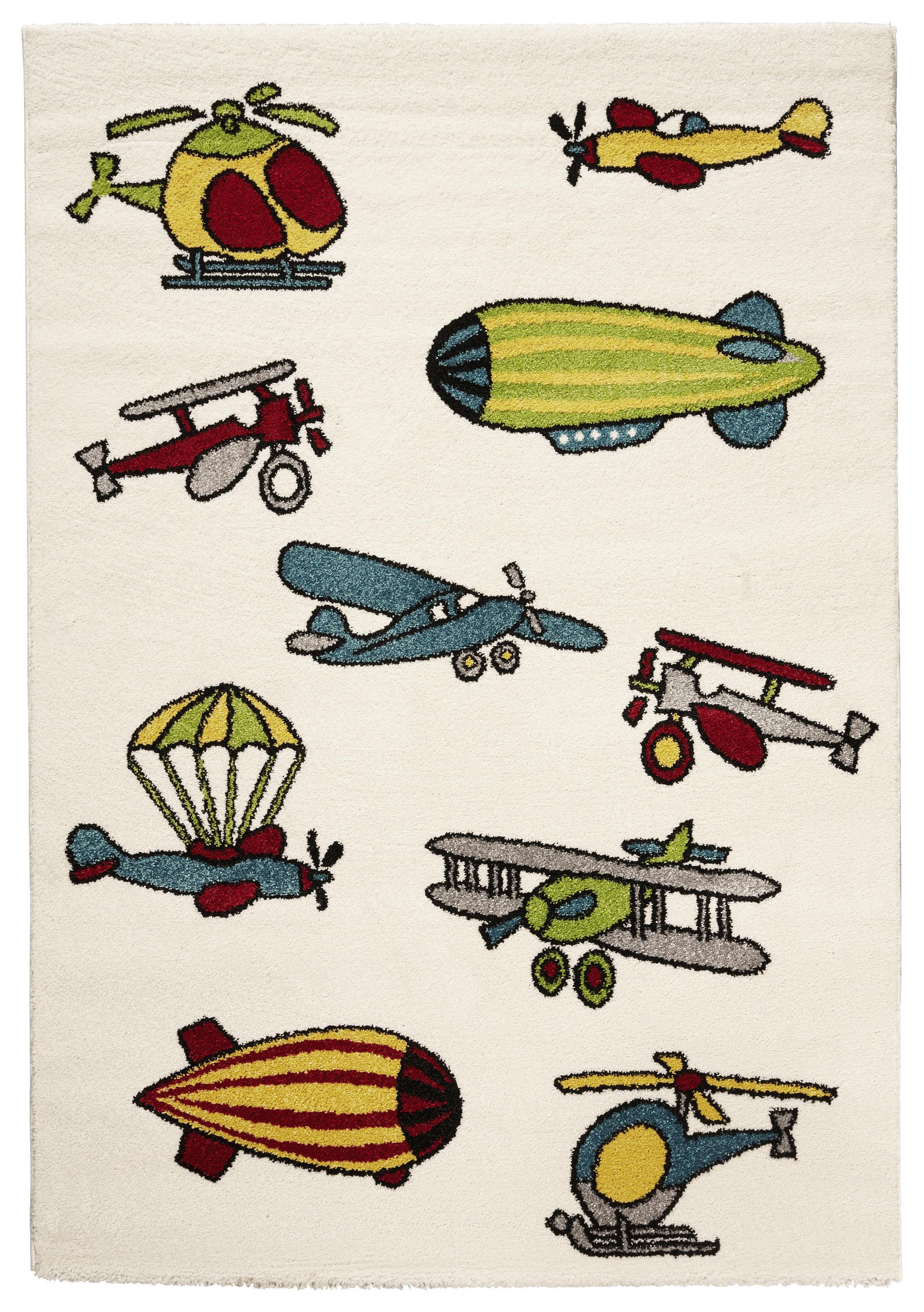 Kinderteppich Rio Plane 120/170 - Multicolor, MODERN, Textil (120/170cm)