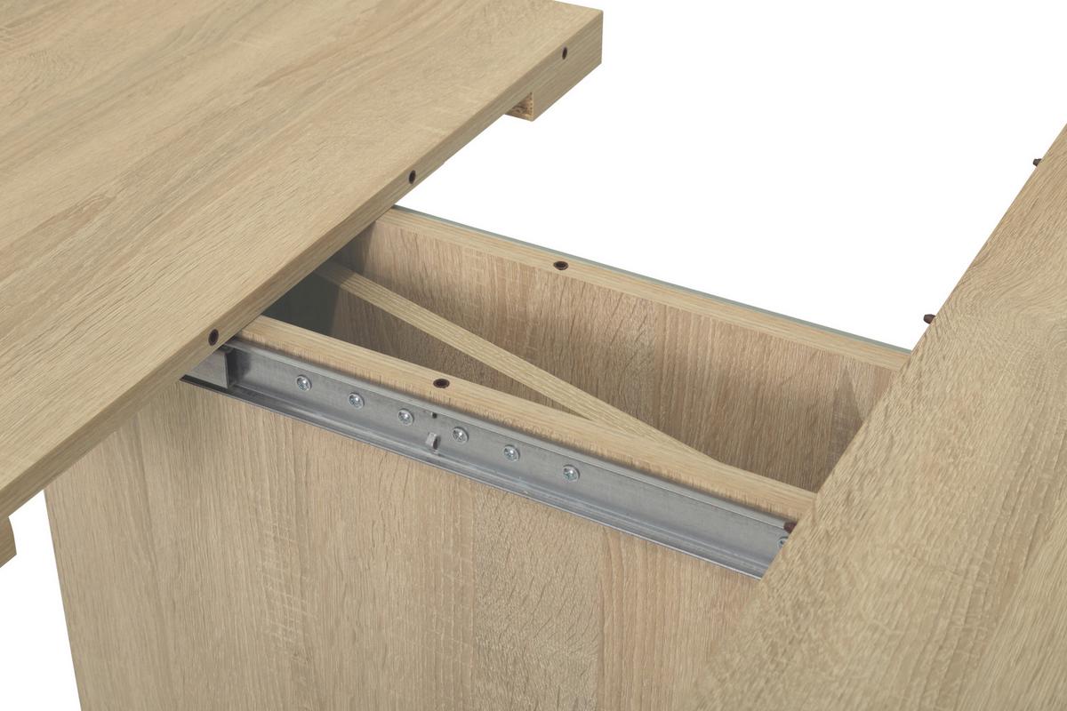 Esstisch Britt T - Sonoma Eiche, MODERN, Holzwerkstoff (110-150/69/76cm) - MID.YOU