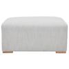 Hocker Vouge Beige  B: 101 Cm - Beige/Buchefarben, KONVENTIONELL, Textil (101/44/92cm) - Livetastic