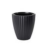 Obal na květináč MIRA 30 - černá, Konvenční, plast (29,0/32/29,0cm) - Mömax