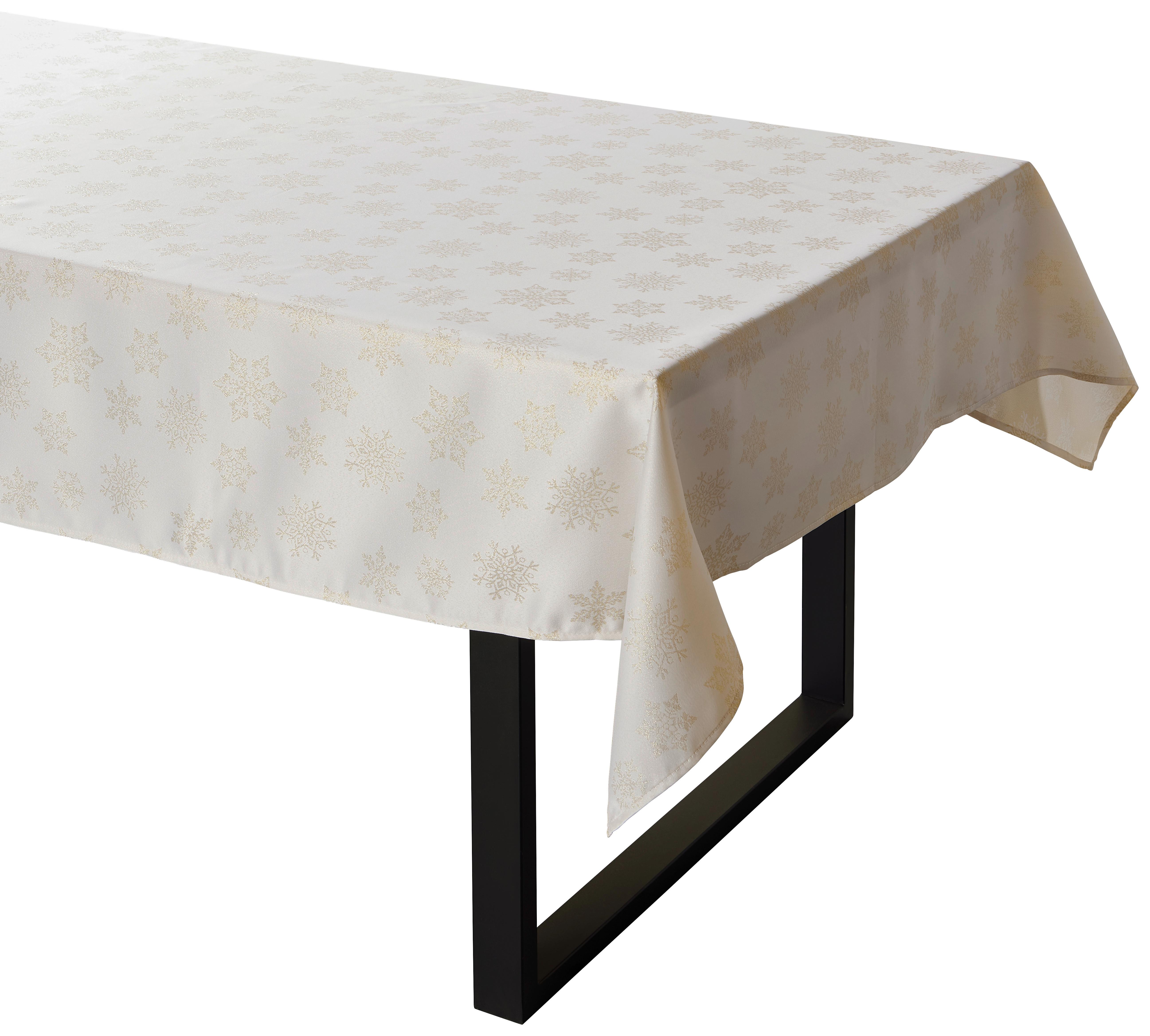 Tischdecke Gabriela - Beige, KONVENTIONELL, Textil (150/250cm) - Ondega