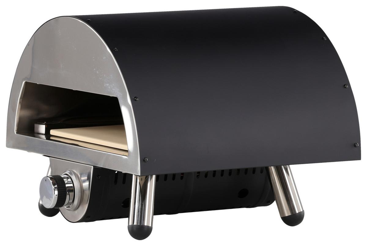 Pizzaofen Sentosa - Schwarz, KONVENTIONELL, Metall (52/39/49cm) - Gardenson