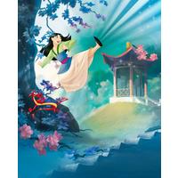 Vliestapete Mulan - Multicolor, Basics (200/250cm) - Komar