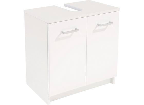 Skrinka Pod Umývadlo Fiola - biela, Konvenčný, kompozitné drevo (55/52,2/30cm) Skrinka Pod Umývadlo Fiola - biela, Konvenčný, kompozitné drevo (55/52,2/30cm)