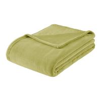 Mäkká deka Kuschelix, 140/200cm - olivovozelená, textil (140/200cm) - Modern Living