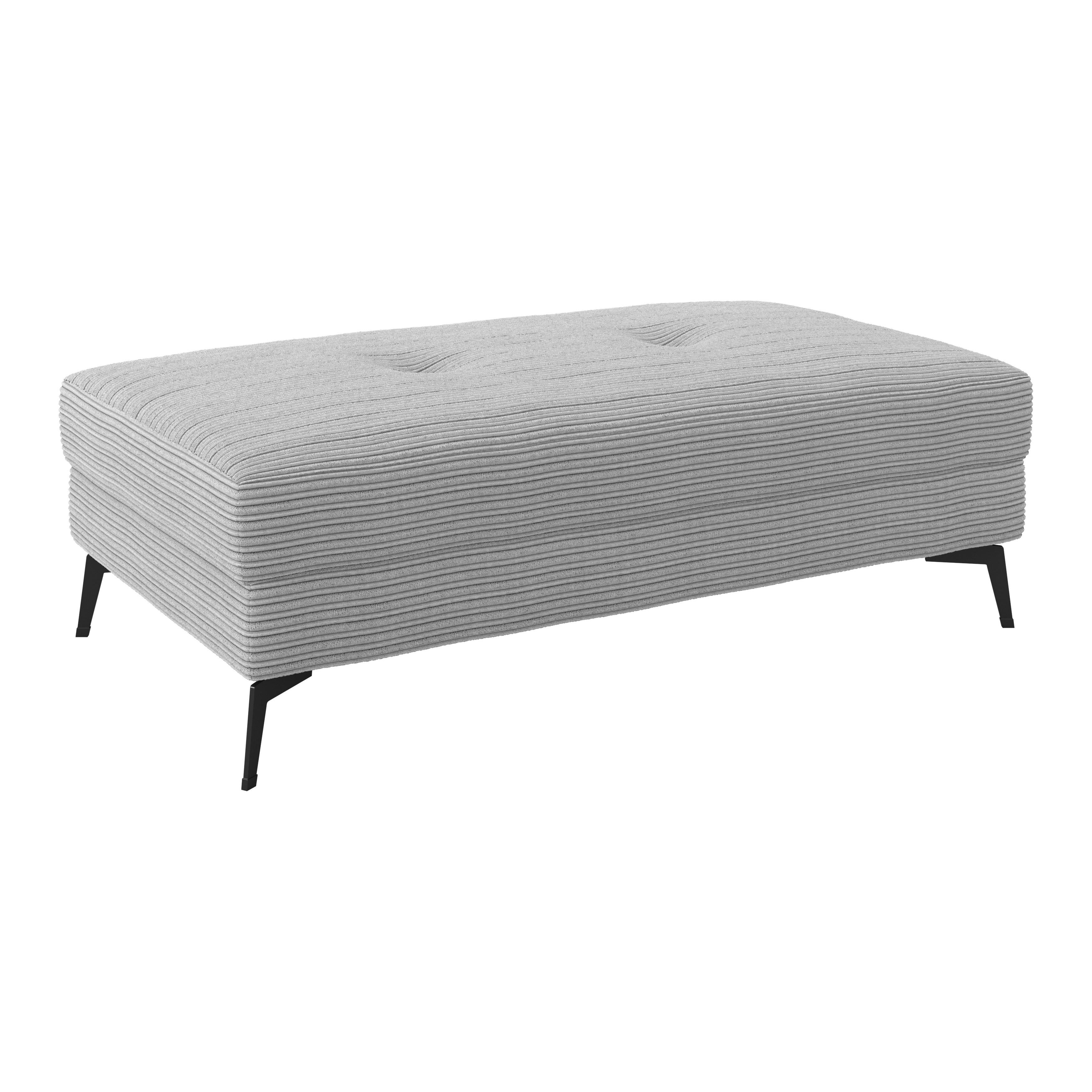 Hocker Zero hellgrau 140x80 cm