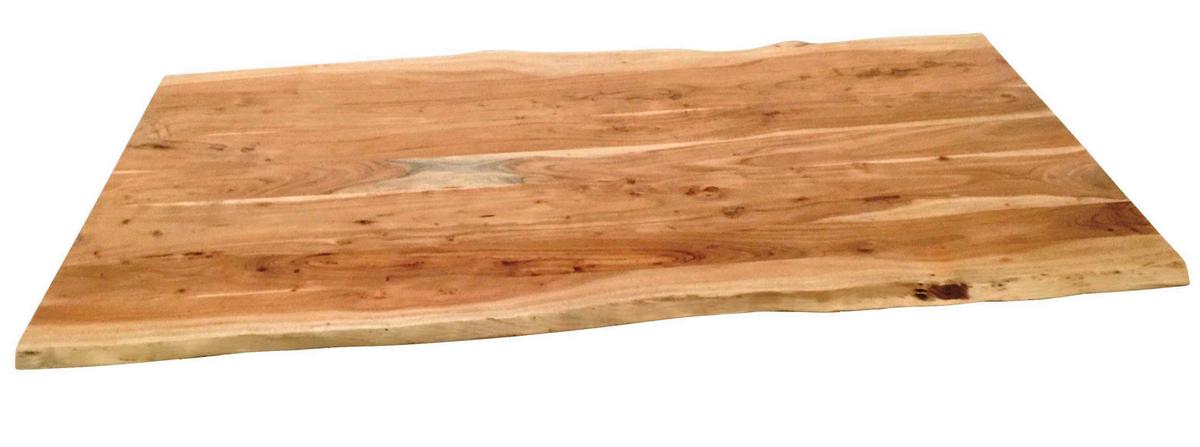 ESSTISCH Naturfarben/Braun L: 200cm - Braun/Naturfarben, MODERN, Holz/Metall (200/100/78cm) - MID.YOU